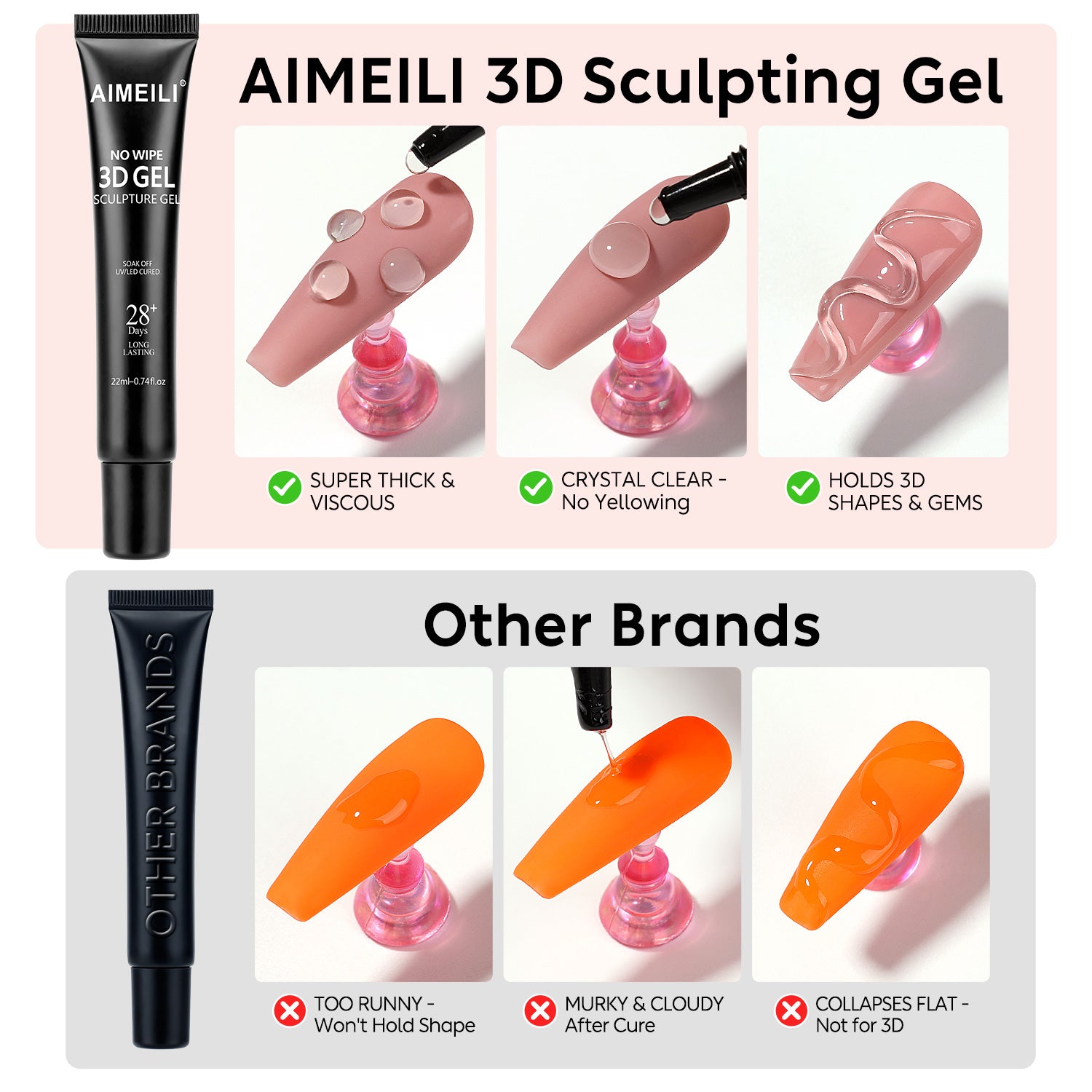 22g 3D Nail Art Gel