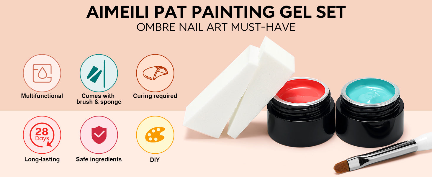 Pat painting gel set