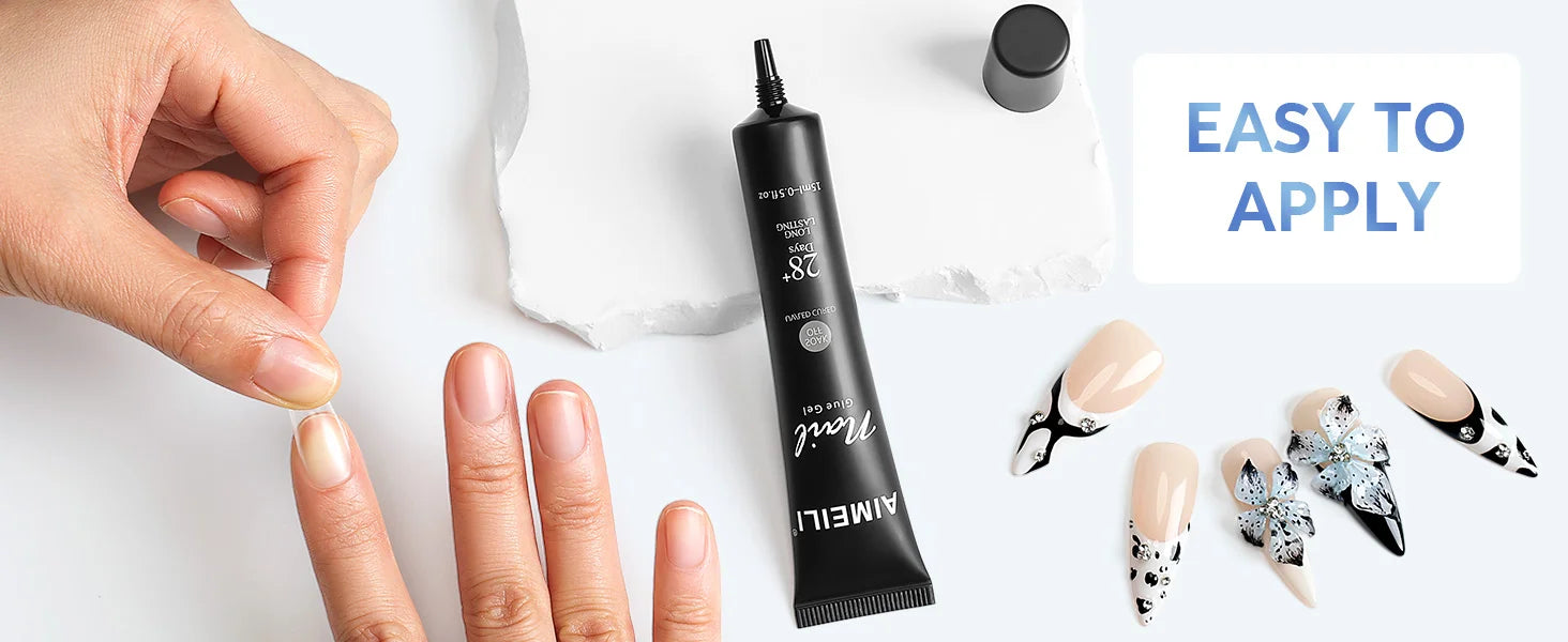Easy to use aimeili nail glue gel