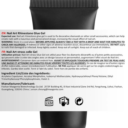 rhinestone gel glue  ingredient