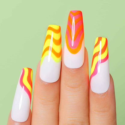 AIMEILI Gel Nail Polish Set – 12 Colours, 8ml | Summer Neon Collection | Set12-23_8ml