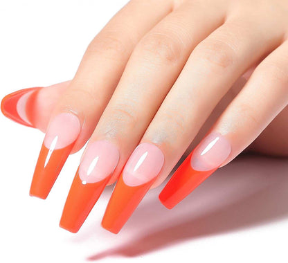 AIMEILI Gel Nail Polish Set – 12 Colours, 8ml | Bright Neon DIY Nail Art | Set12-26_8ml