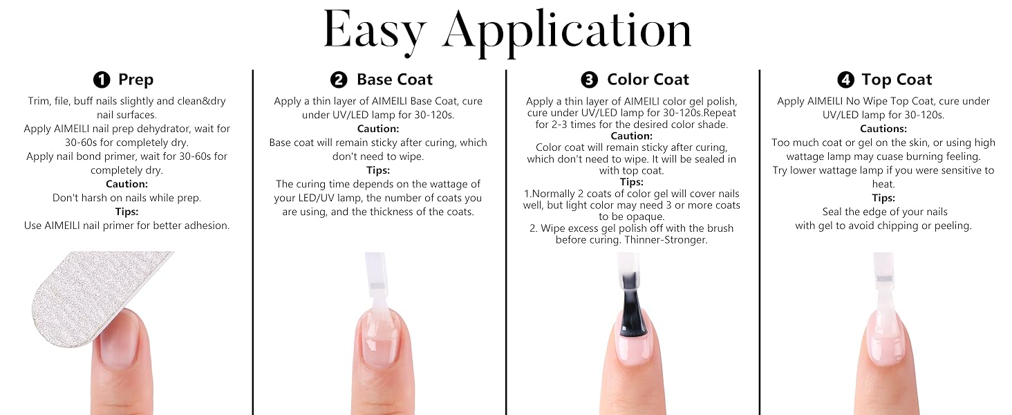 how to apply glitter gel nail polish