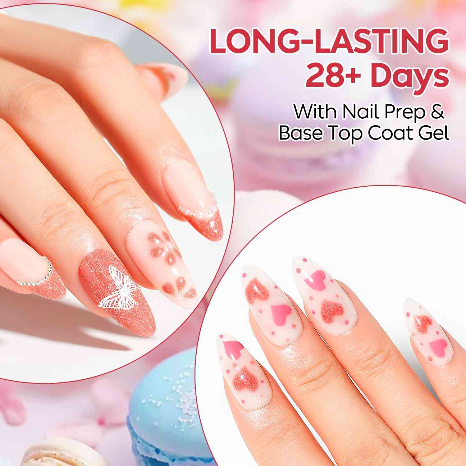 AIMEILI Colorful Gel Nail Polish Set | 12 Colors HEMA-Free Vegan | 5ML – Set 12-30