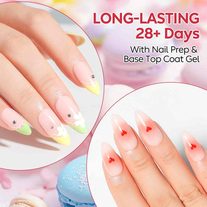 AIMEILI Sheer Nude Jelly Gel Polish Set | 12 Neutral Pink Shades | 5ML – Set 12-31