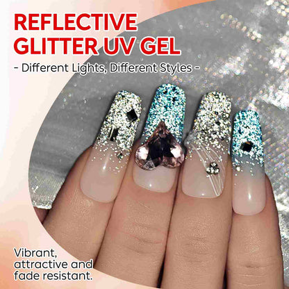 AIMEILI Chunky Glitter Gel Set 109 – 6 Colors, Vegan &amp; Cruelty-Free
