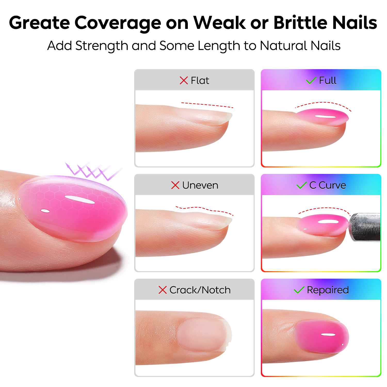 AIMEILI Builder Base Gel natural nail enhancement