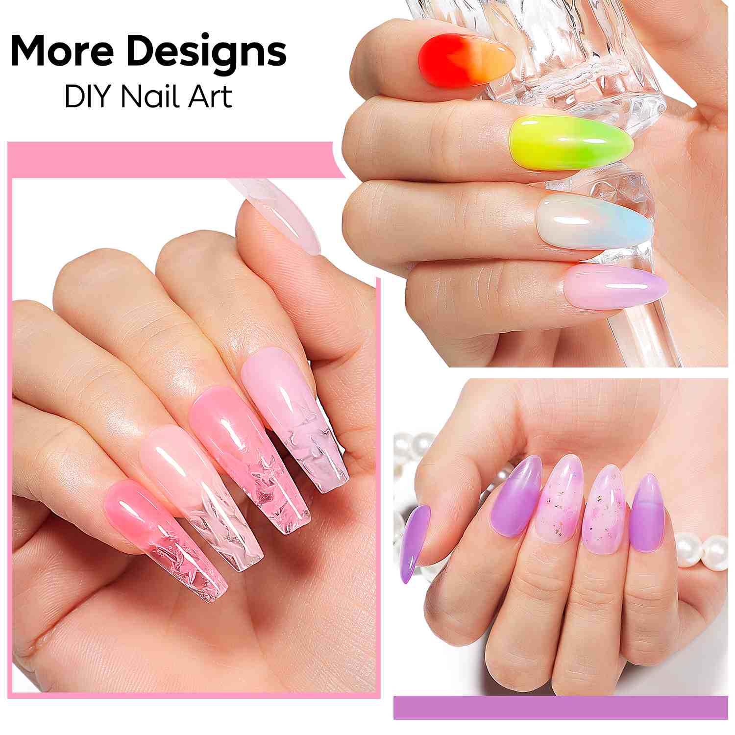 AIMEILI Builder Base Gel nail arts