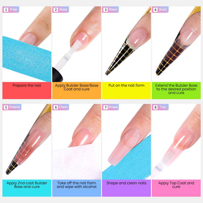 how to use the AIMEILI Builder Base Gel 