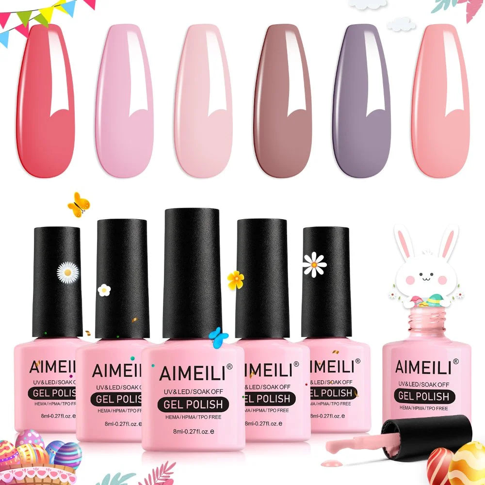 Easter gel nails