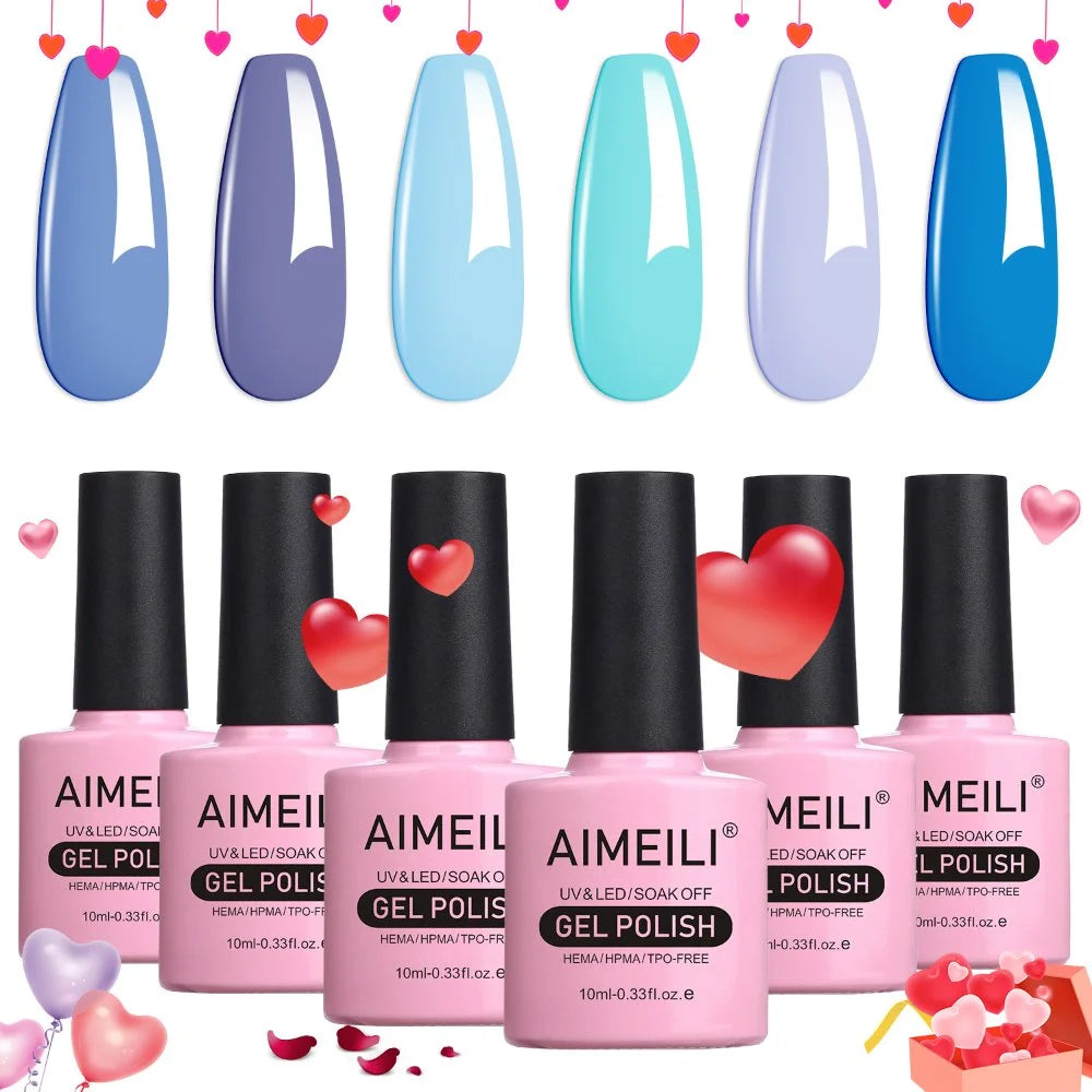 ocean blue nail polish