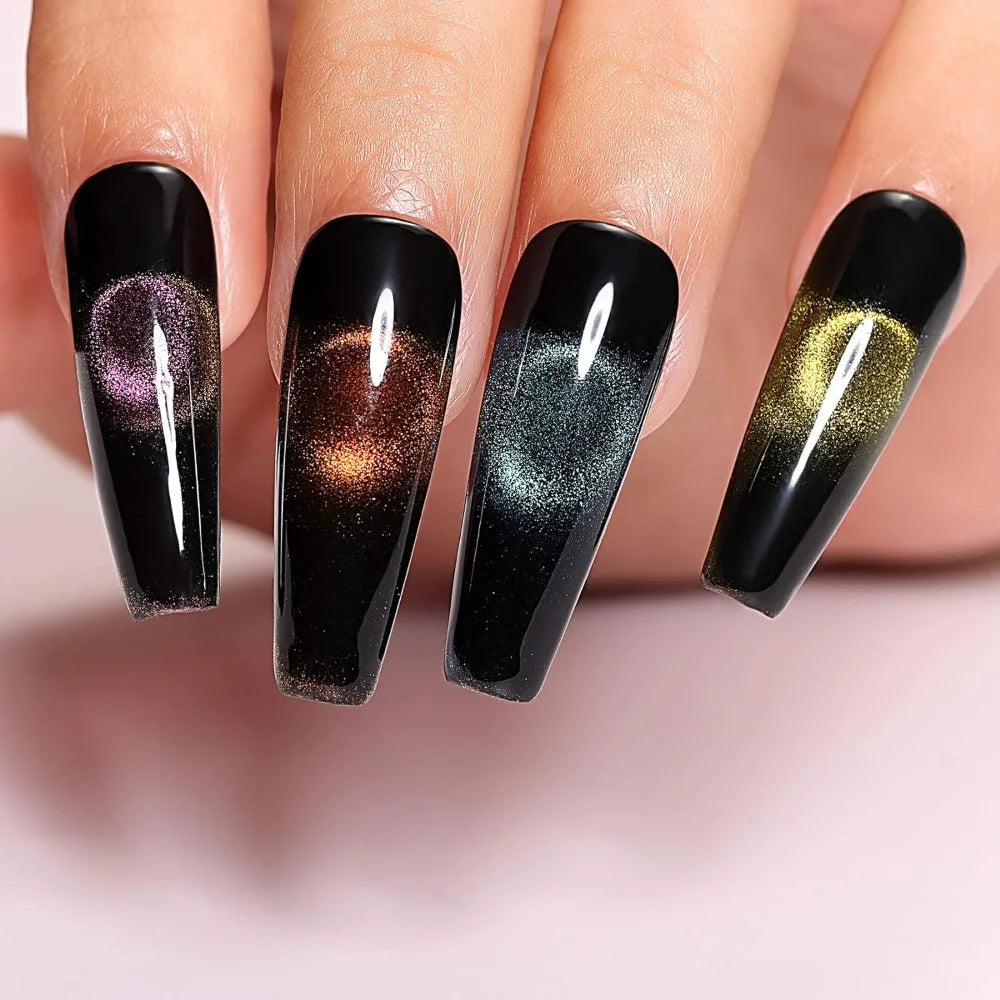 cat eye nail design