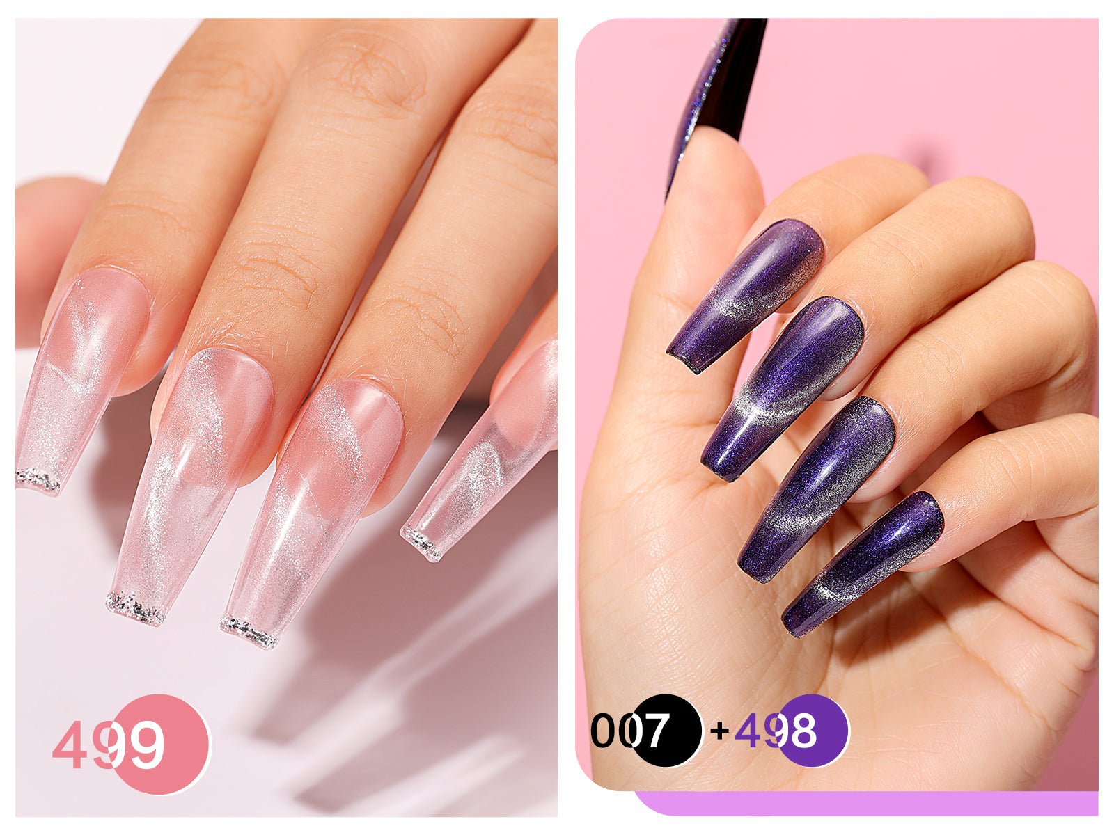 cat eye nail design