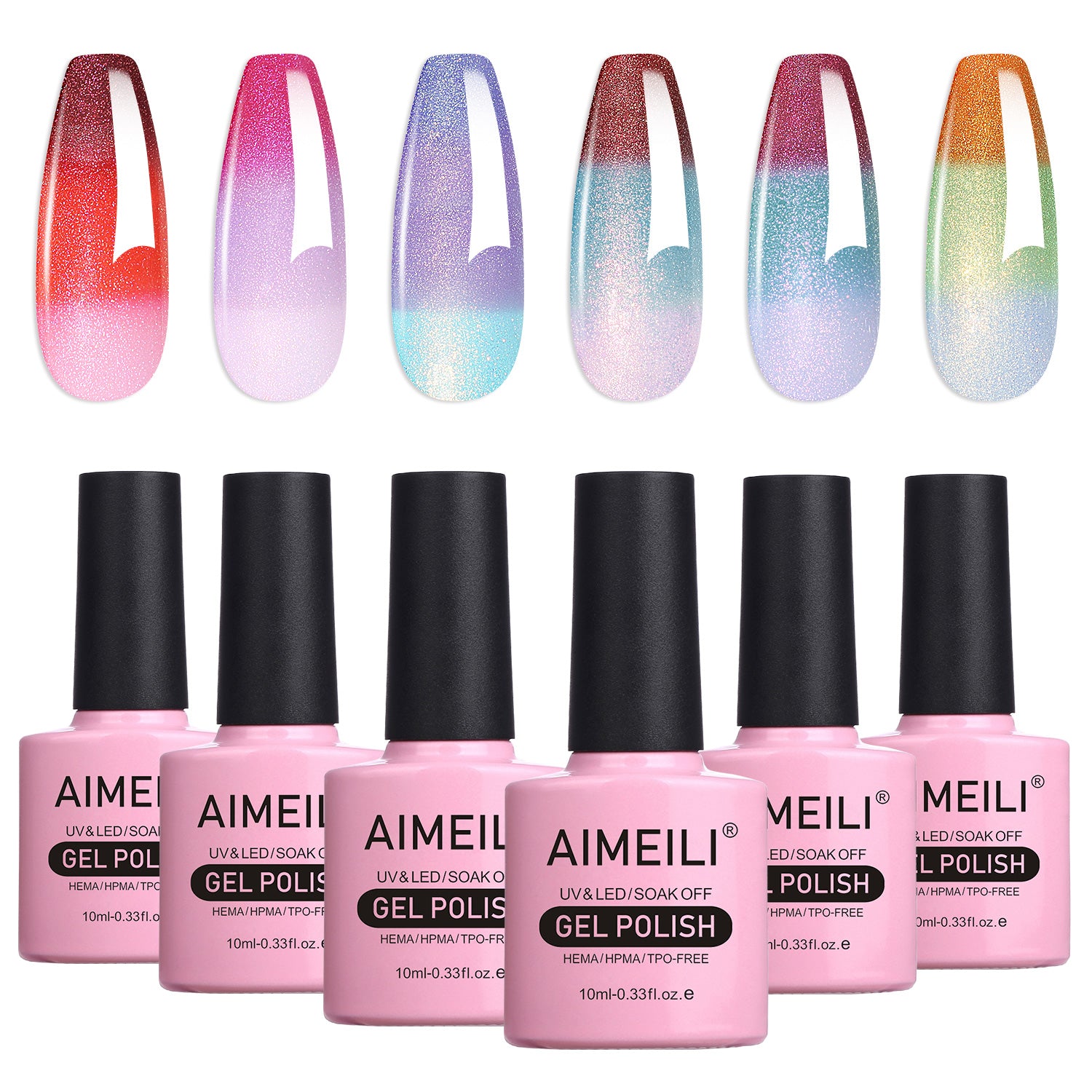 Color Changing Nail Polish Set6-66_10ml