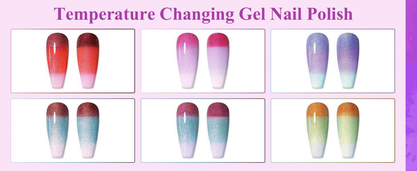 nail polish change color with temperature