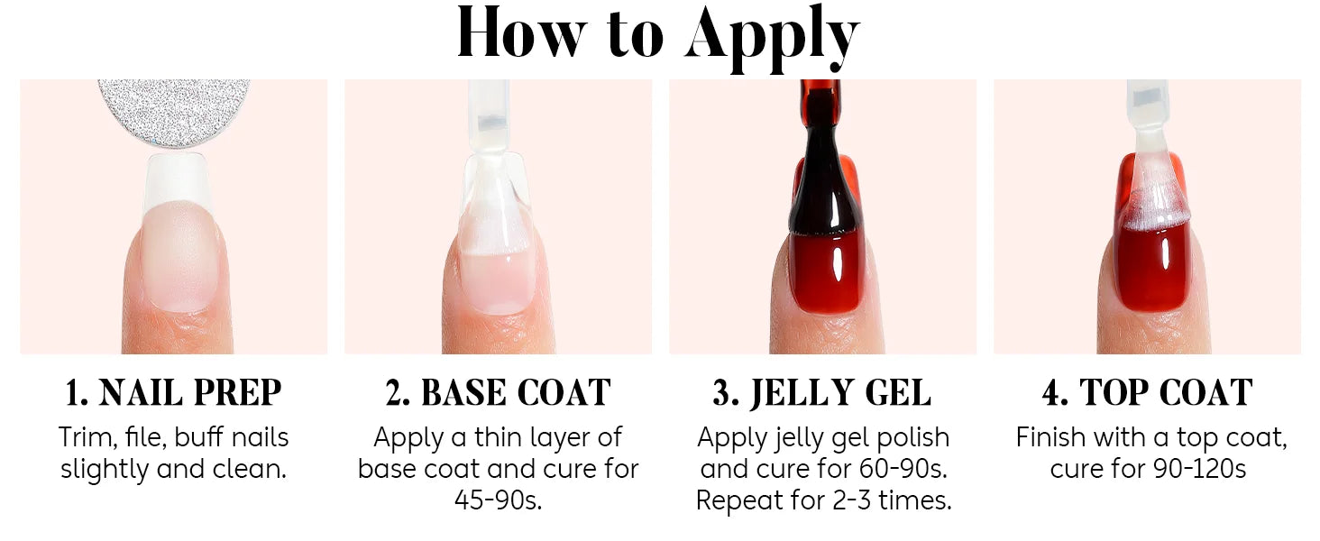 how to use jelly nail polish