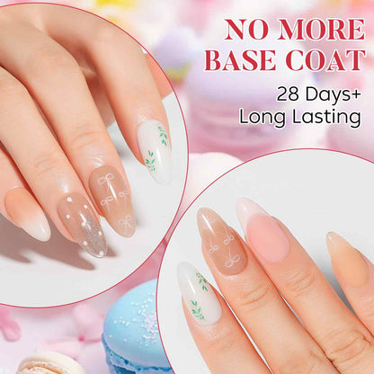 AIMEILI Rubber Base Gel Set – 6 Nude Colors (5ML) | Kit 86