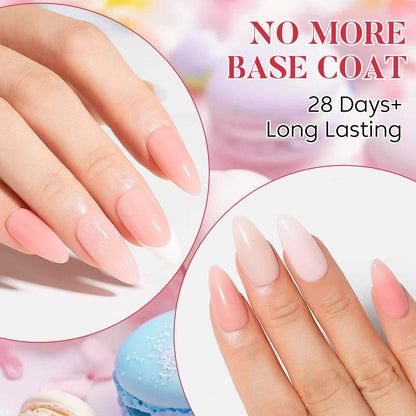 AIMEILI Nude Builder Nail Gel Set – 6 Nude Colors(5ML) | Kit 88