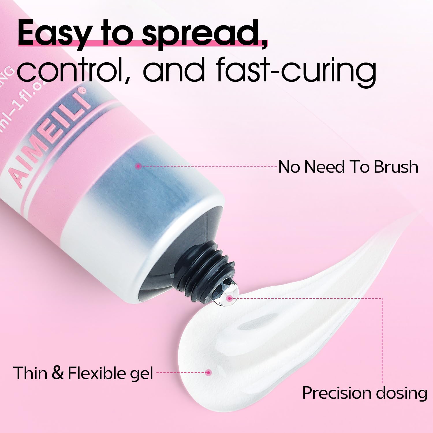 solid gel glue for nails