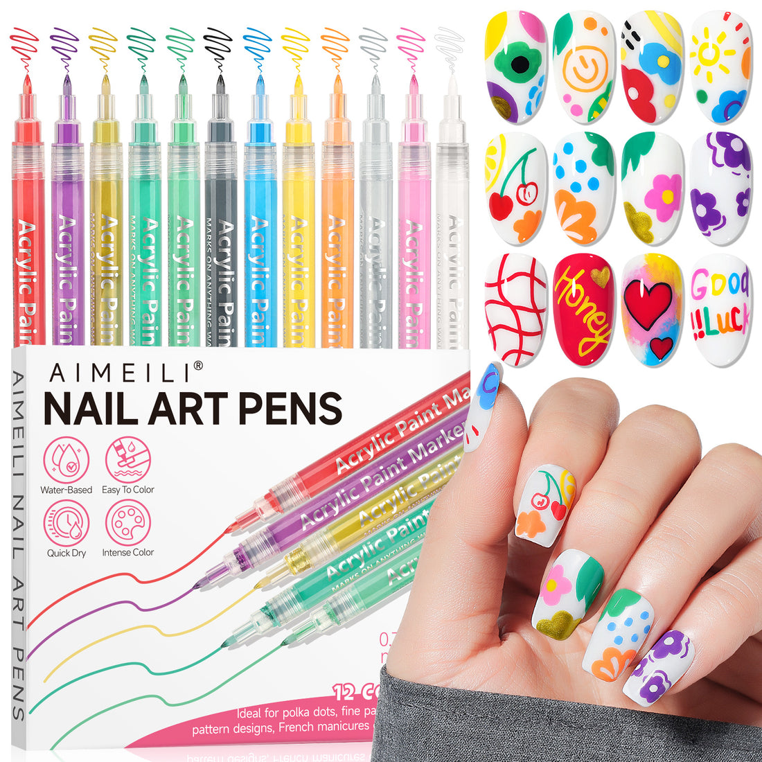Nail Art Pens Set-01