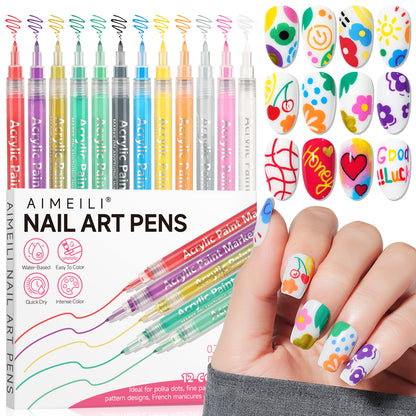 Nail Art Pens Set-01