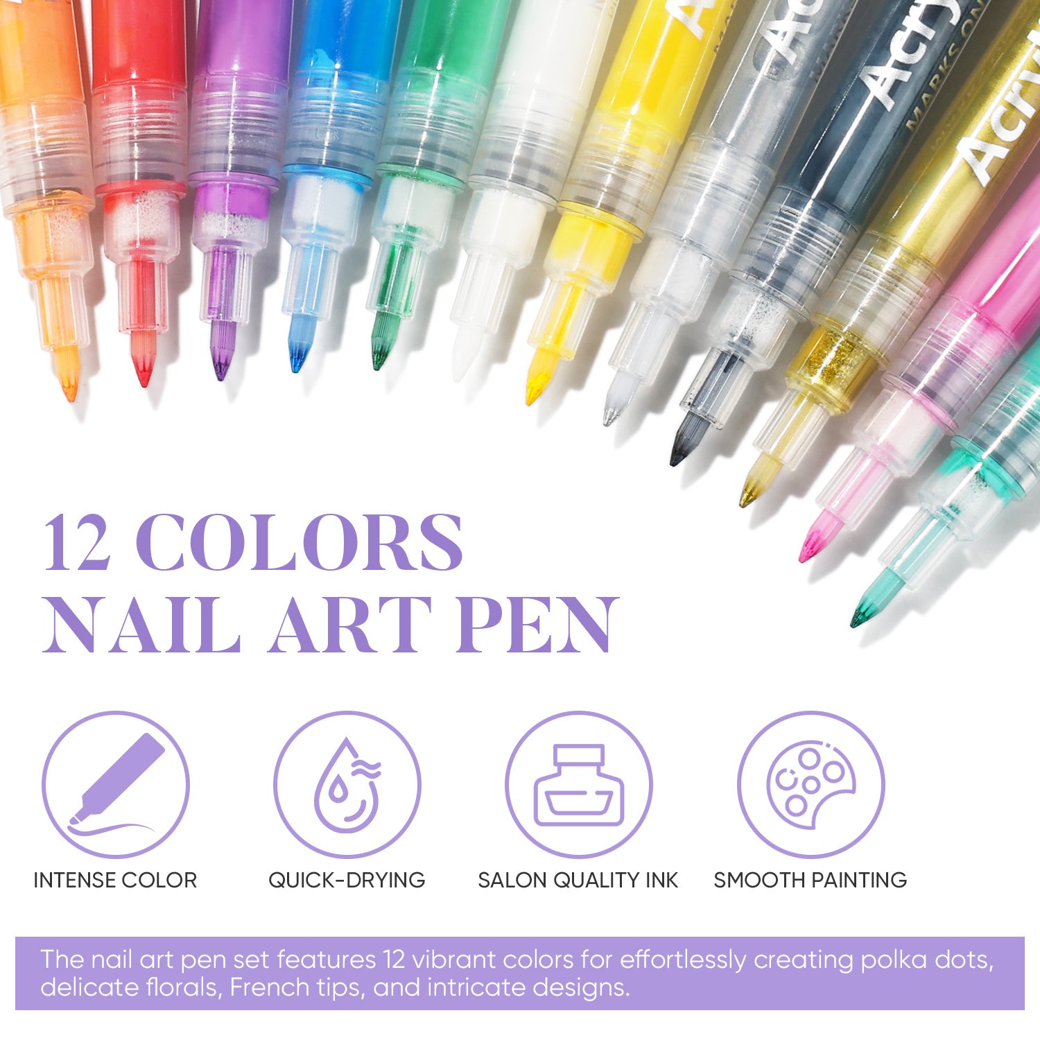 Nail Art Pens Set-01