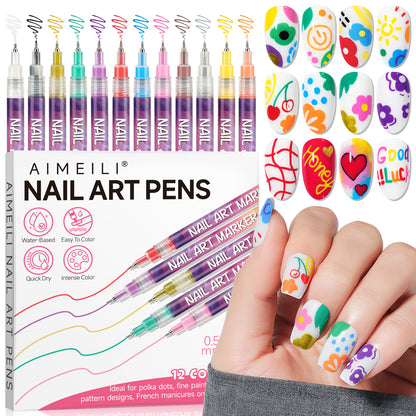 Nail Art Pens Set-02
