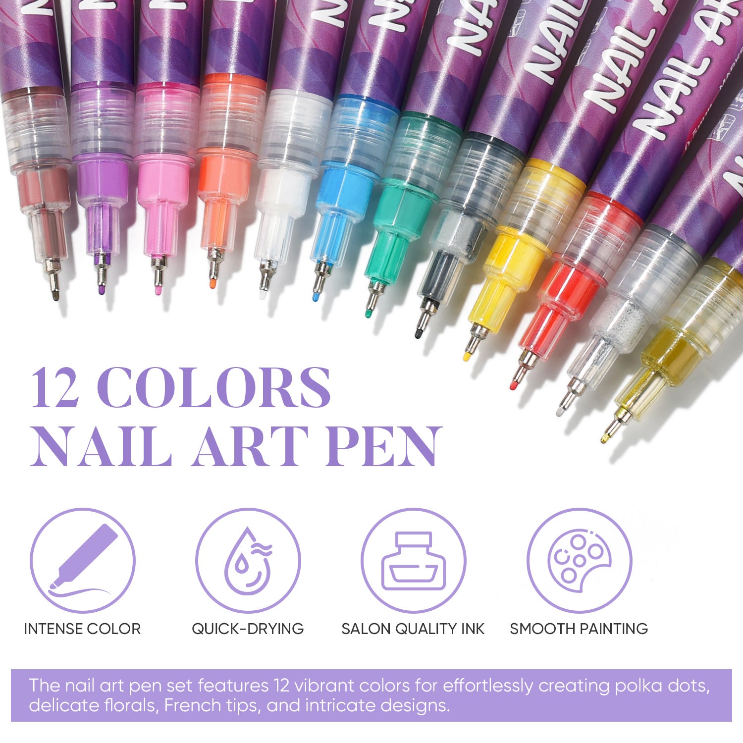 Nail Art Pens Set-02