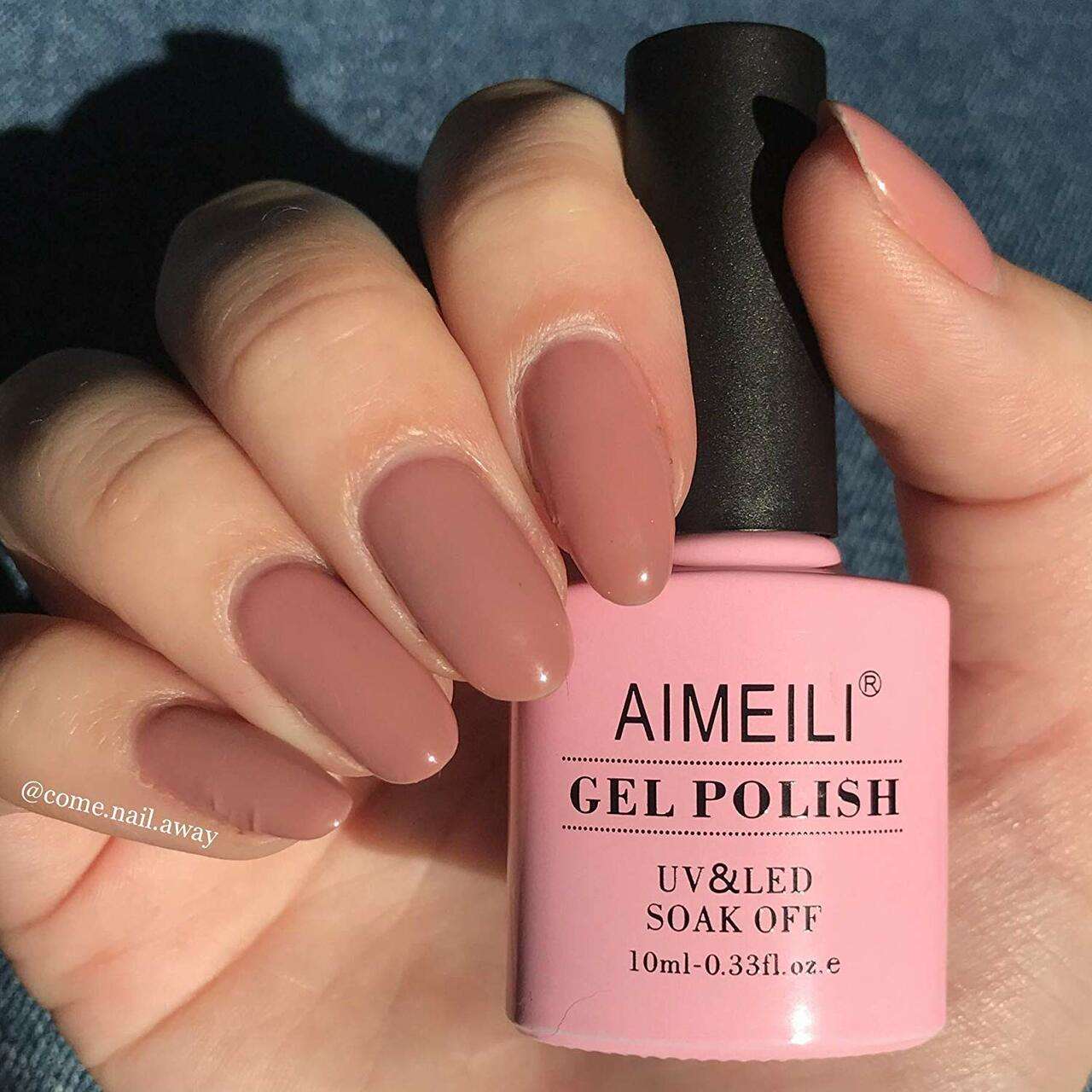 Nude Pink Acrylic Nails on Brown Skin #nailideas #brownnails  #brownnailsondarkskin #coffin #cof… | Pink acrylic nails, Cute nail colors, Acrylic  nails coffin short