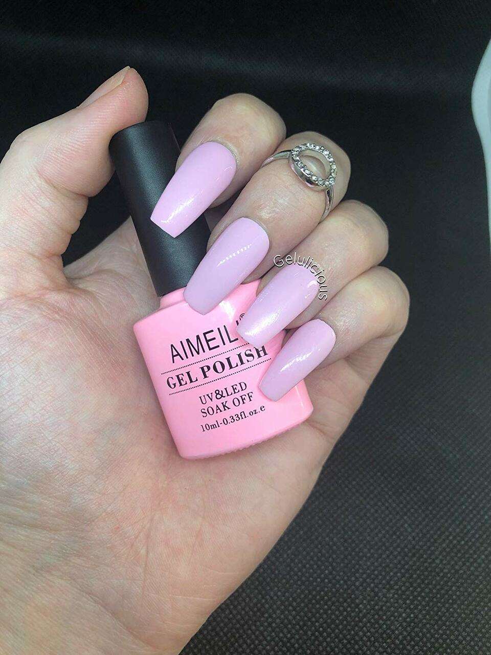baby pink nail ideas