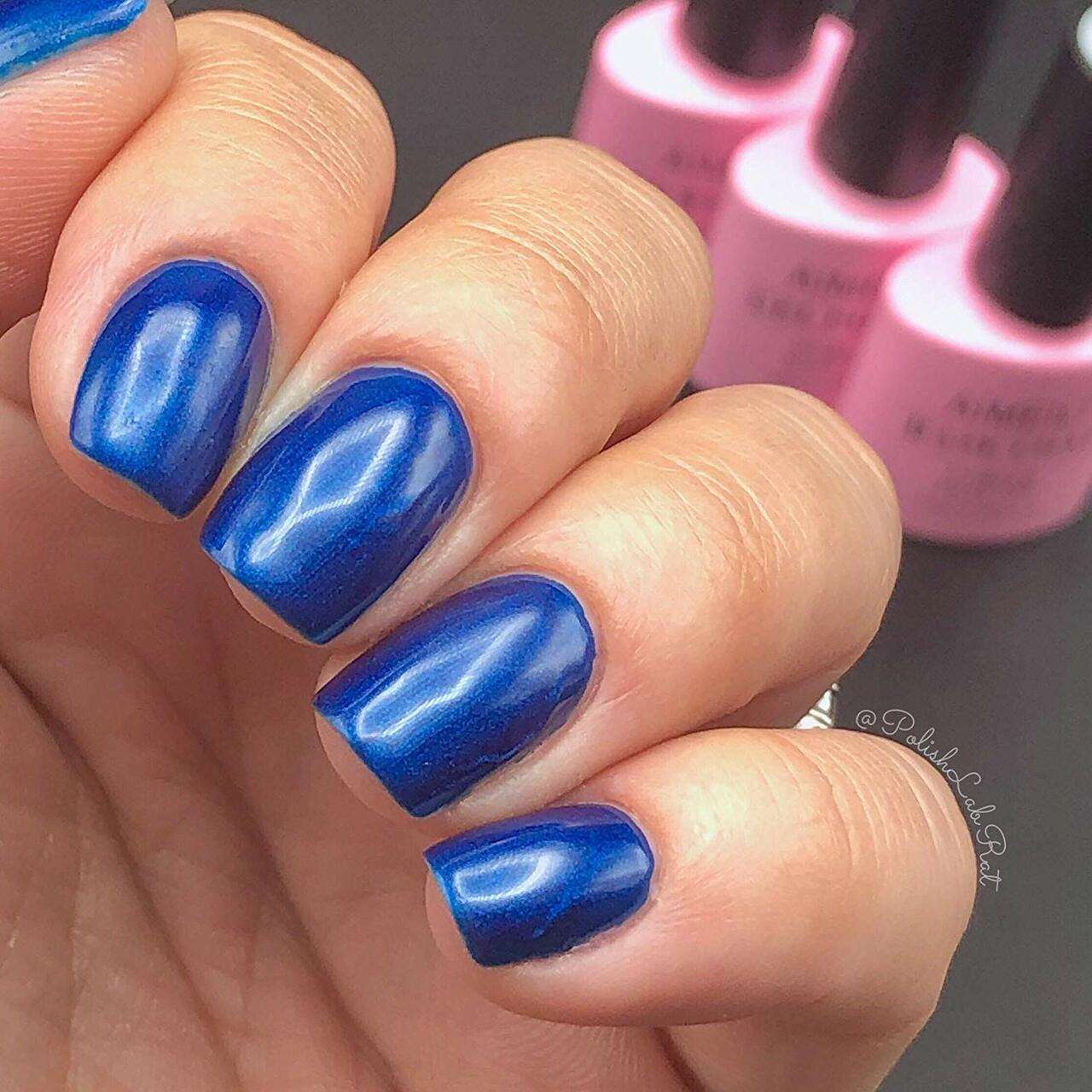 Navy Blue Glitter Nail Polish, Glossy at best price in New Delhi | ID:  23738943288