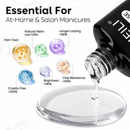 hema free peel off base coat