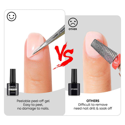 good peel off base coats