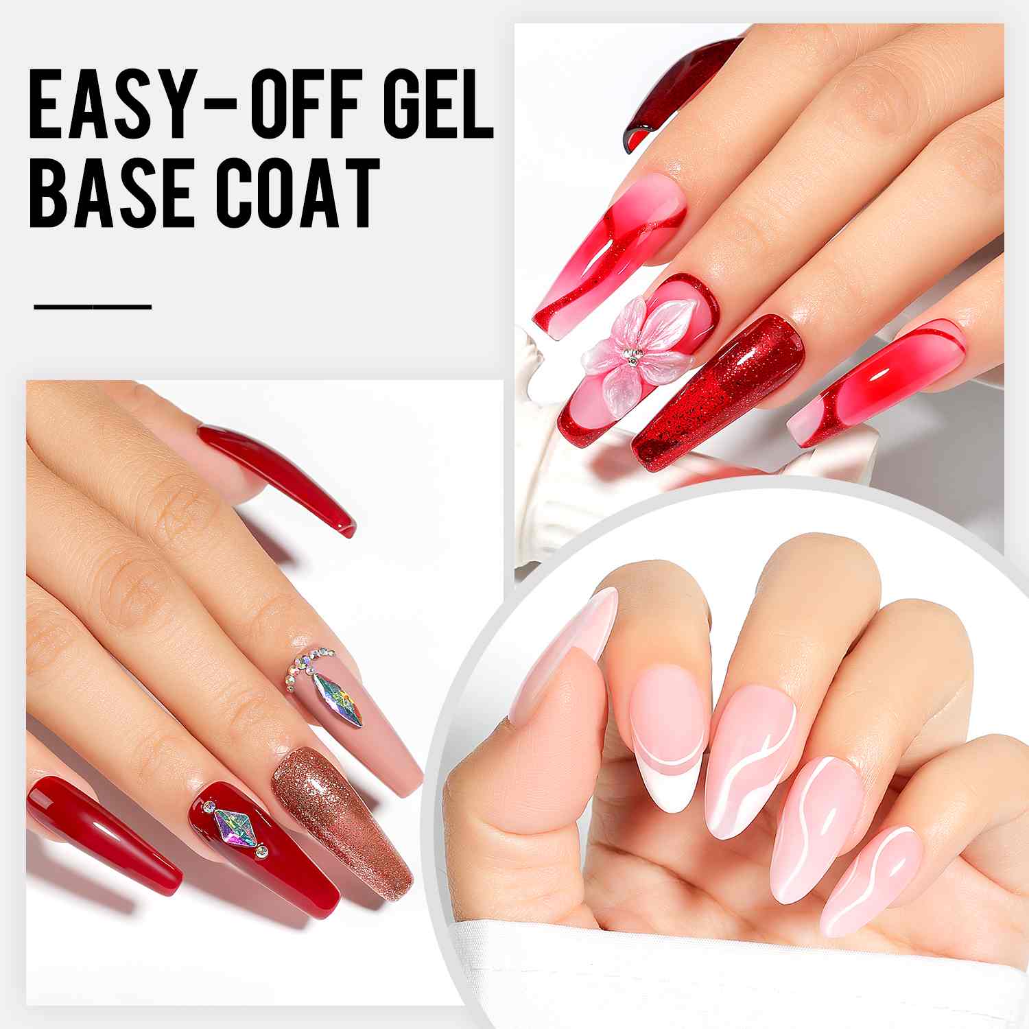 peel off base coat for gel nails​