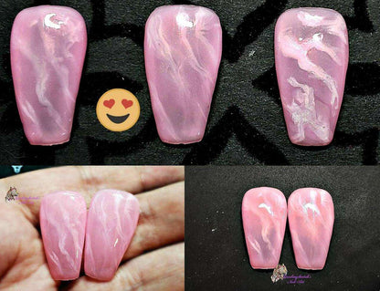 translucent pink clear pink nail polish