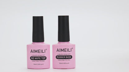 what is rubber base and top coat for nails