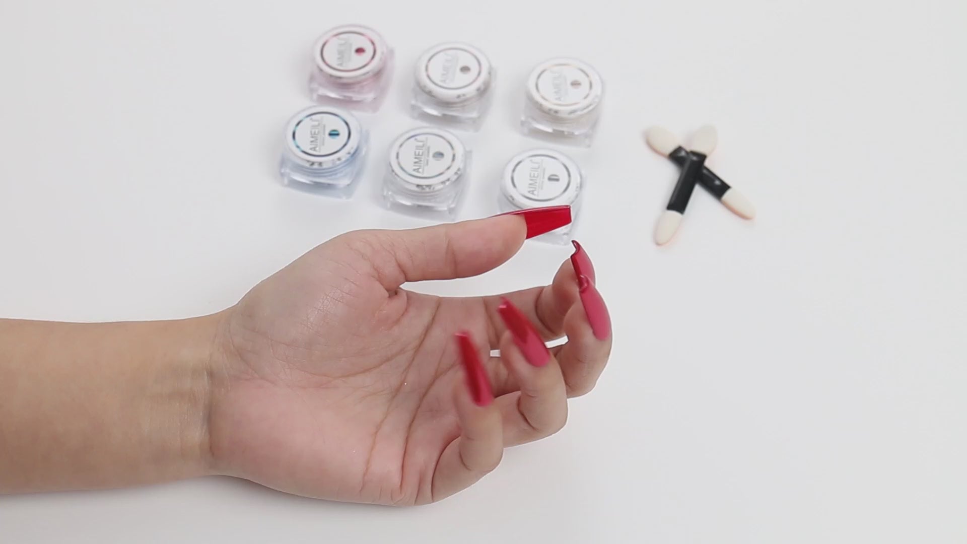 how to use chrome powder for nails