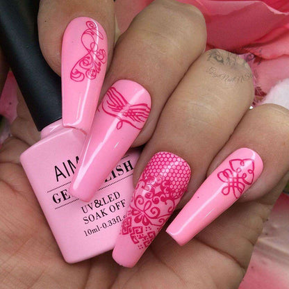 pink nail salon