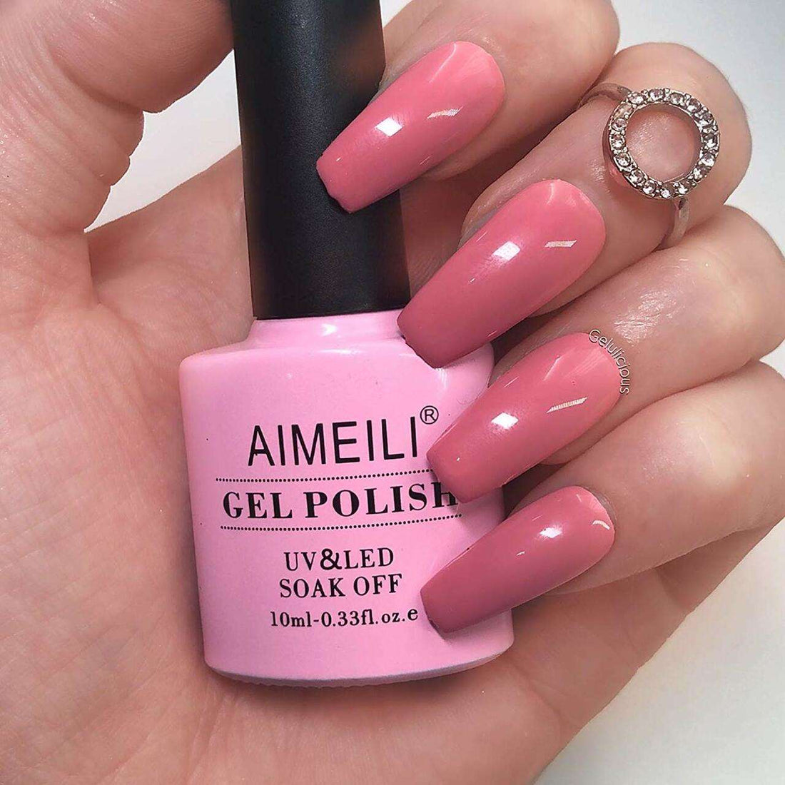 barbie pink nails