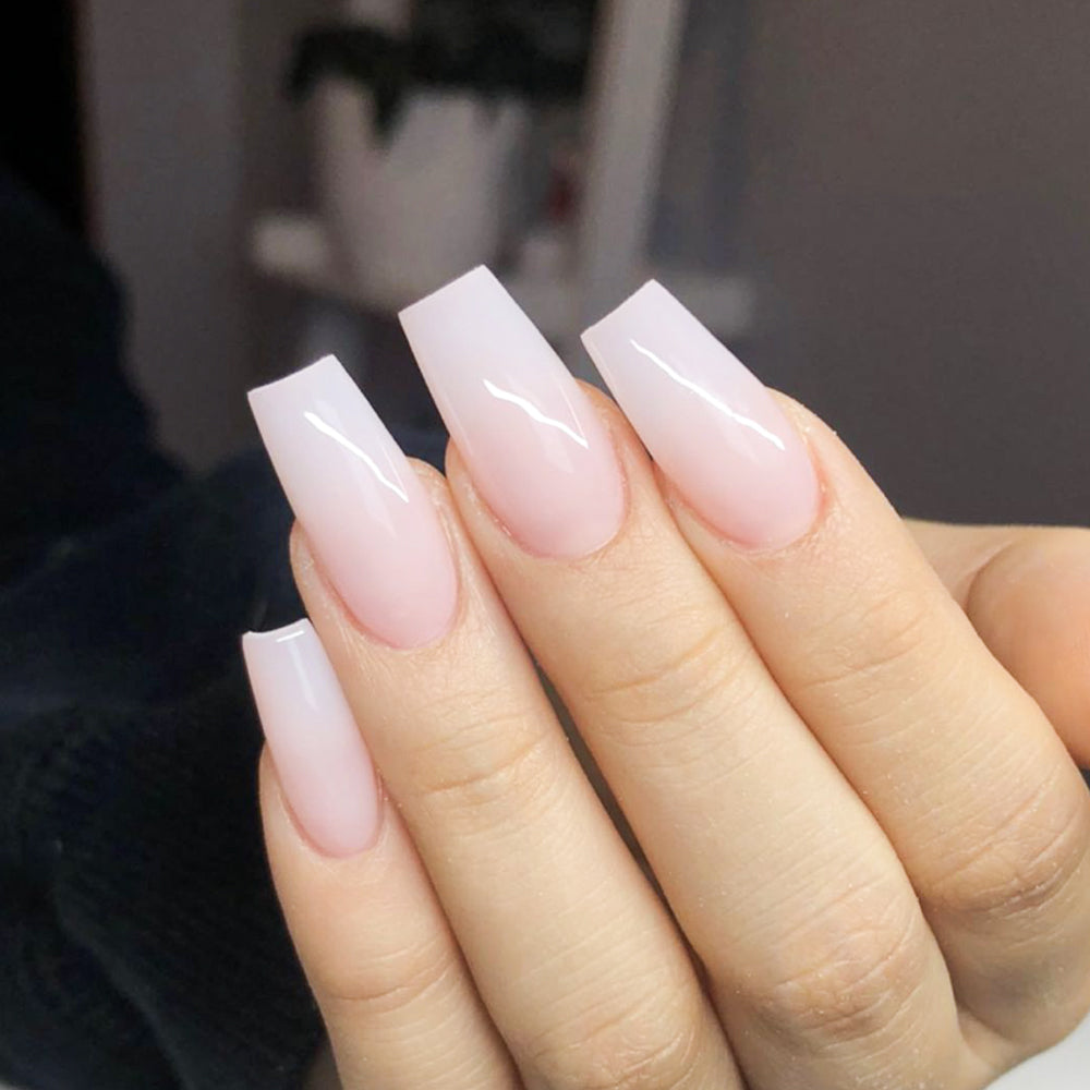 Elegant Light Pink Nails Tutorial | Nail Designs
