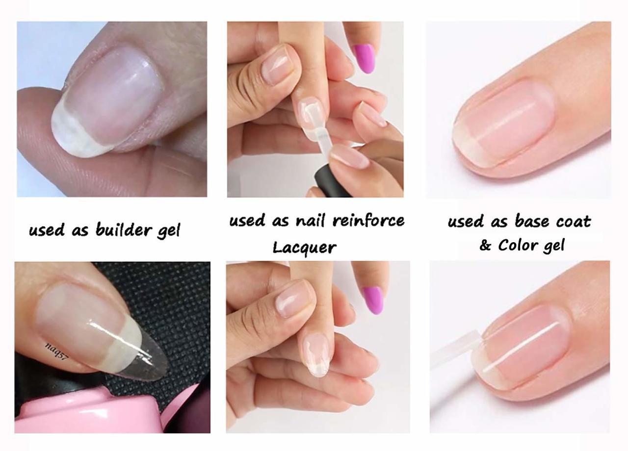 how to use nail builder curing gel