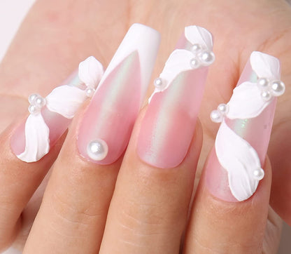 clear pink tinted nail polish