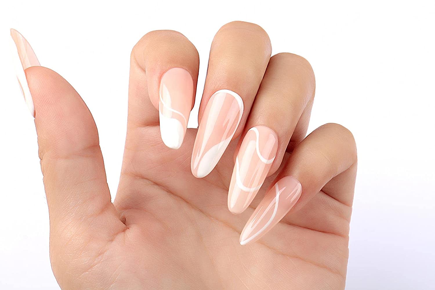french nails 