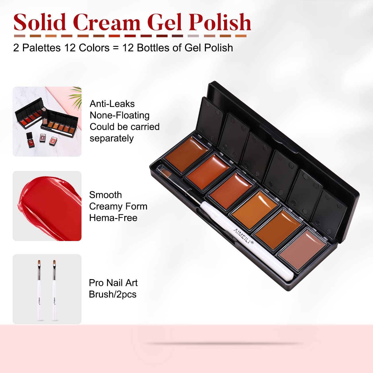 solid cream gel polish 