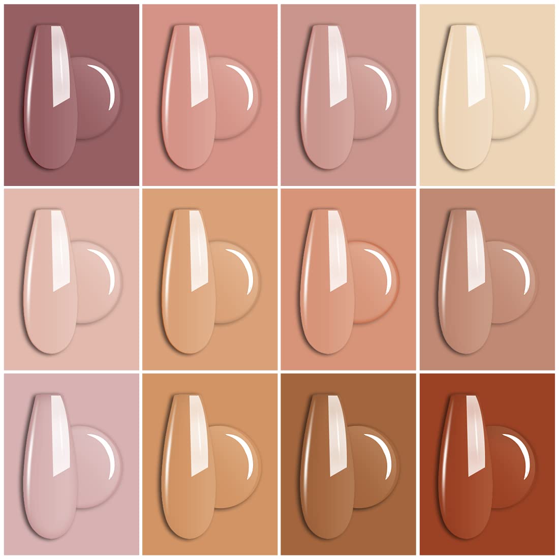 cream gel nail polish 
