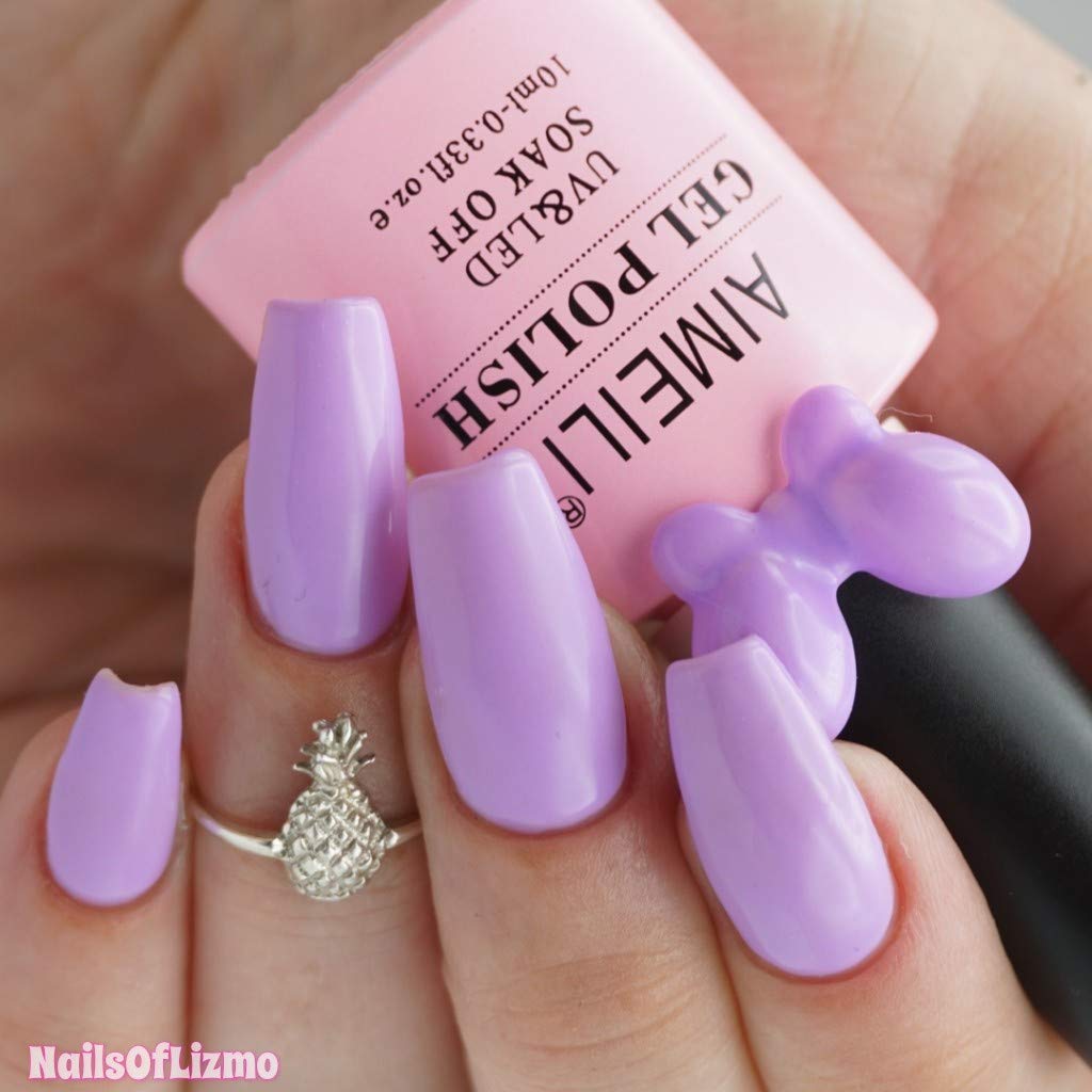 Top 30 Prettiest Lavender Nail Design Ideas (2023 Update) | Lilac nails,  French nails, Lavender nails