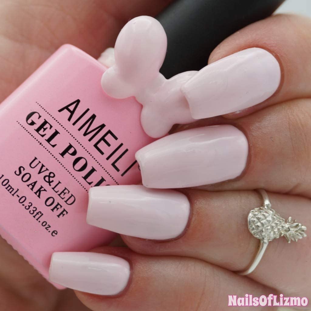 Amazon.com : FZANEST Glitter Gel Nail Polish Led UV Sparkle Nail Gel Polish  Colors Nail Art Manicure(Diamond pink) : Beauty & Personal Care