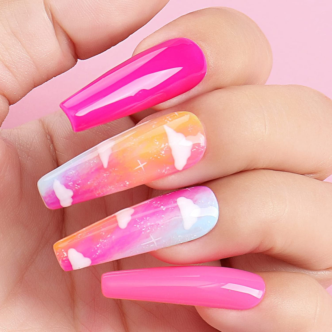 Neon paarse druif (054)