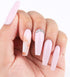 light pink coffin nails 