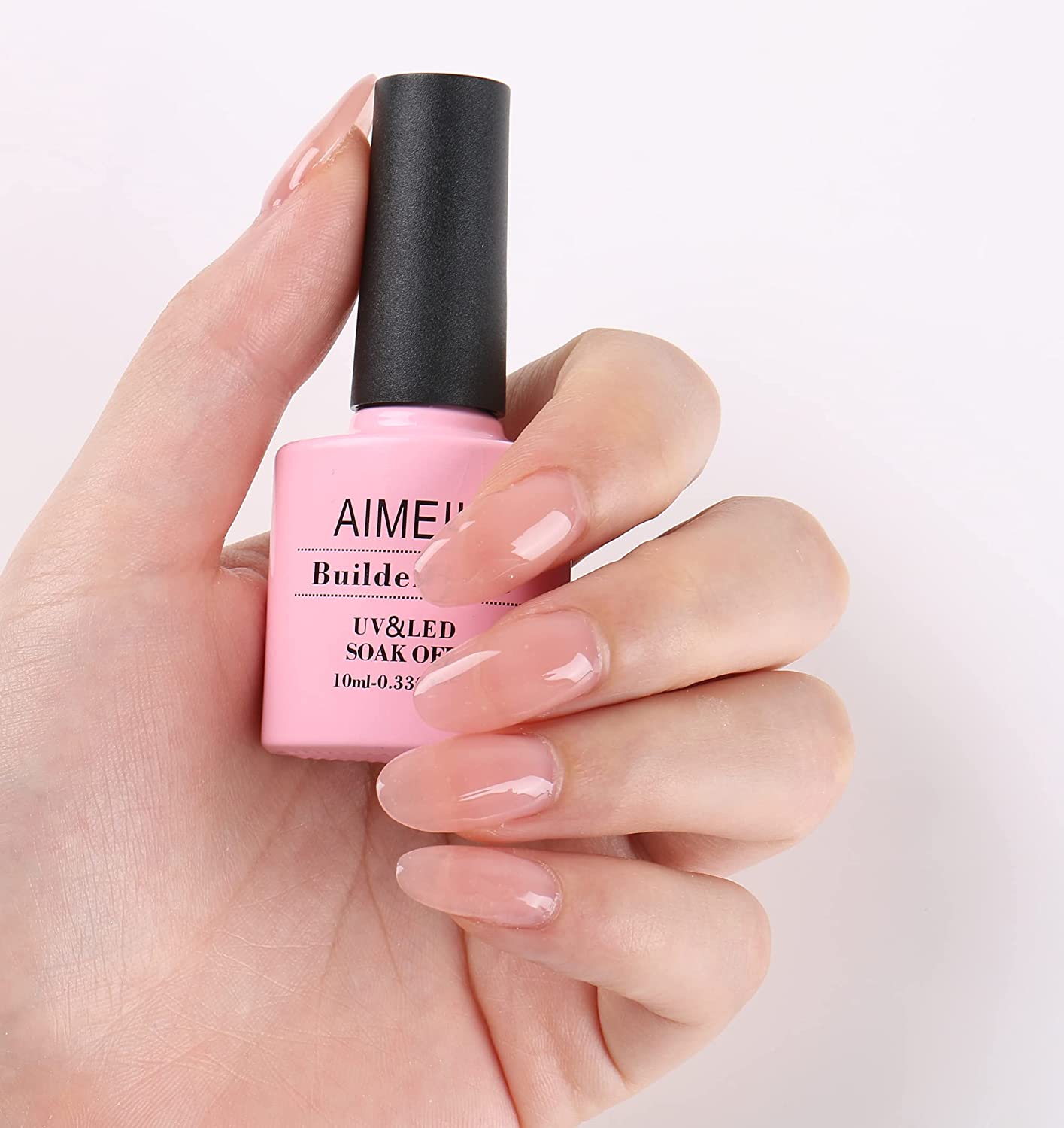 nailsbybenju - Pink ombré glitter gel nails extensions... | Facebook